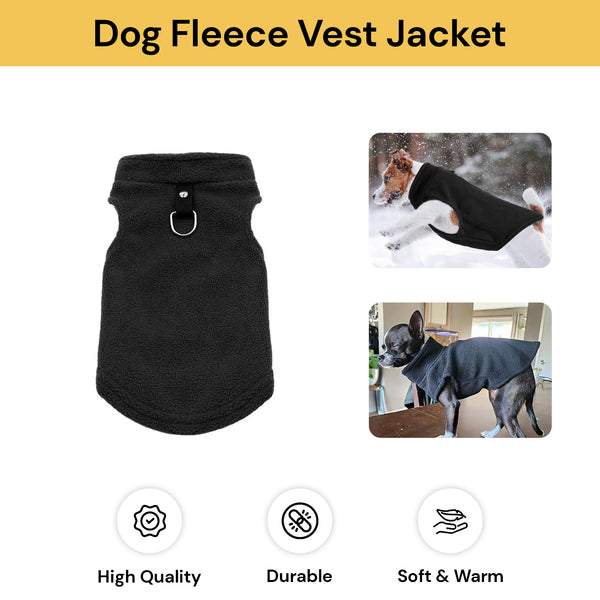 Dog Fleece Vest Jacket