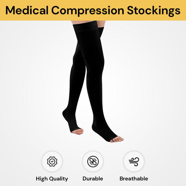 Pair Of Medical Compression Stockings