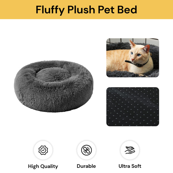 Fluffy Plush Pet Bed