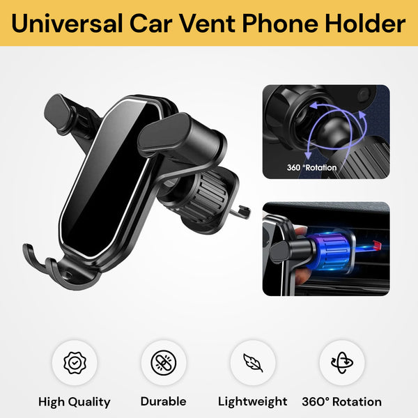 Universal Car Vent Phone Holder