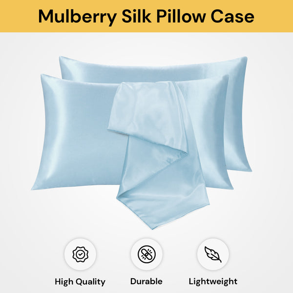 2PCs Mulberry Silk Pillow Cases