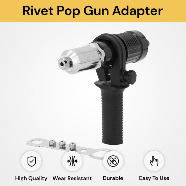 Electric Rivet Pop Gun Adapter