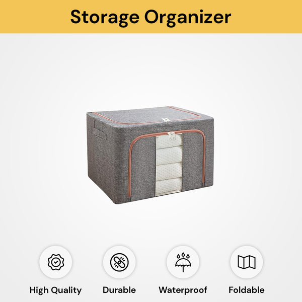 100L Foldable Storage Organizer