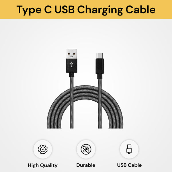 Net Braid Type C USB Charging Cable