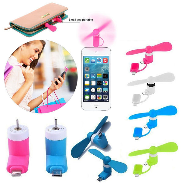 USB mini fan with for Android phone With multi plug 1_874b71e1-440c-45b6-b902-8380d6608786