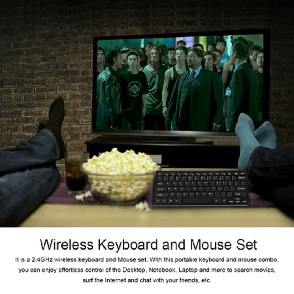 Wireless Slim Keyboard & Mouse Combo