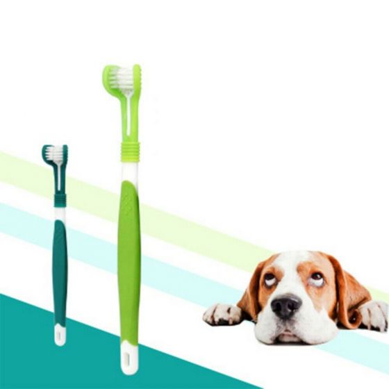 Three-sided Pet Toothbrush e5345435