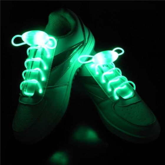 Flash LED Light Up Glow Shoelaces Shoe Laces For Party Skating HIP-HOP Dance rtertetr
