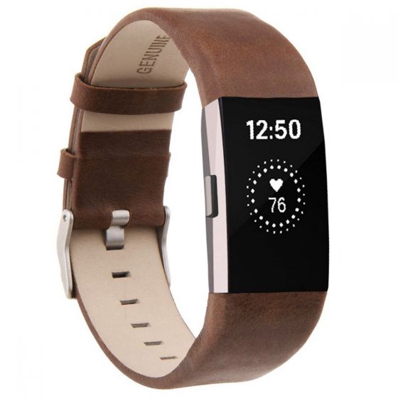 Leather band For Fit bit charge 2