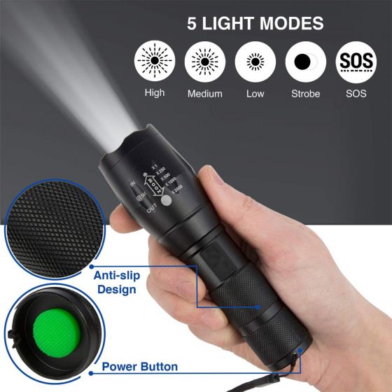 LED Torch Flash Light zxfsdfg