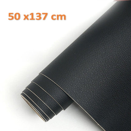 Self Adhesive Leather Repair Patch | Black