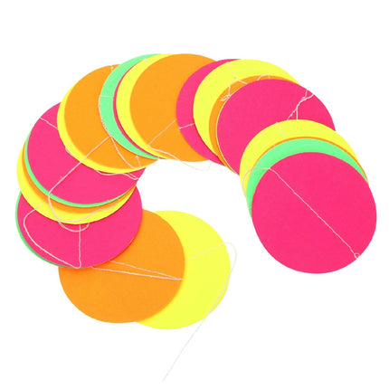 Neon Paper Garland