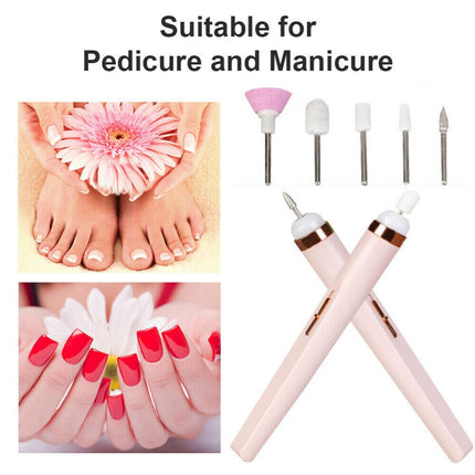 Electric Nail Drill File Machine Toe Finger Nails Sander Polisher Manicure Care