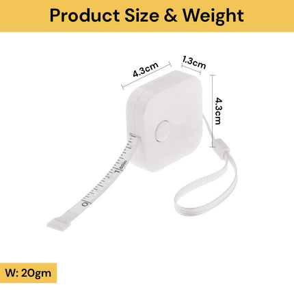 150cm/60Inch Retractable Tape Measure