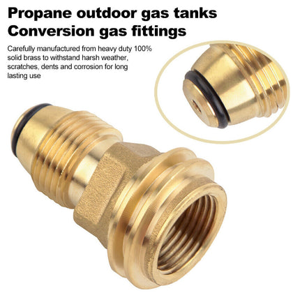 BBQ Propane Gas Refill Adapter