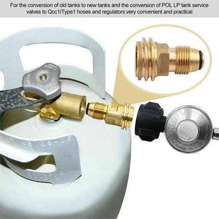 BBQ Propane Gas Refill Adapter