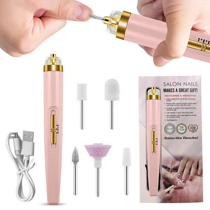 Electric Nail Drill File Machine Toe Finger Nails Sander Polisher Manicure Care