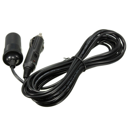 5m Car Cigarette Lighter Adapter Extension Cable Socket Cigar Charger Lead 12V