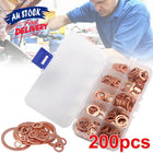 200PCS Gasket Set Crush Washers Assorted Solid Copper Car Engine Seal Flat Ring 1_13bd86a2-963c-4110-b465-d05b97693735