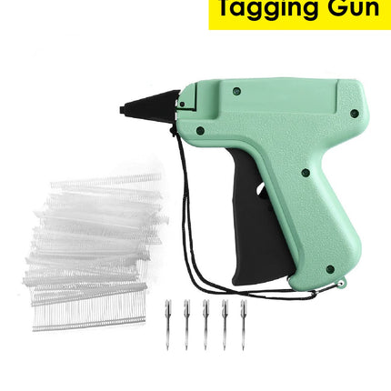 Clothes Garment Price Label Machine Tagging Tags Gun 1000 Barbs 5 Steel Needles