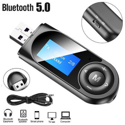 USB Bluetooth 5.0 Transmitter Receiver