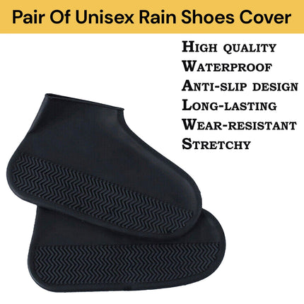 Pair Of Unisex Rain Shoes Cover