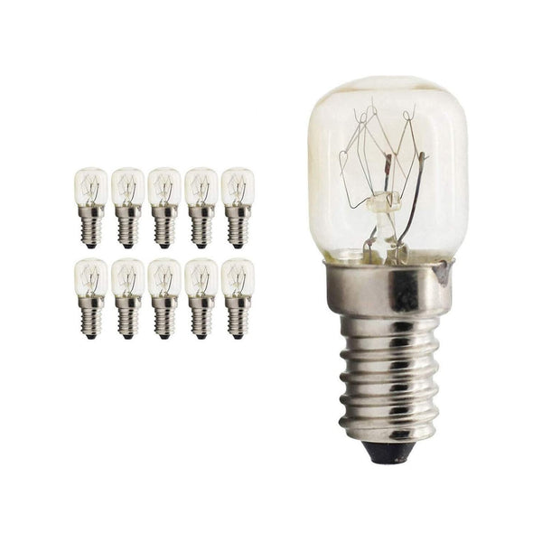 10 Himalayan Salt Lamp Globe Bulb Light Bulbs Heat Resisting 7W E14