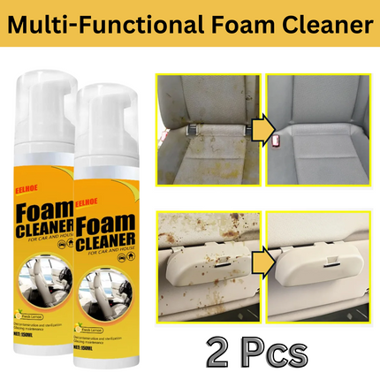 2 pcs Multi Functional Foam Cleaner