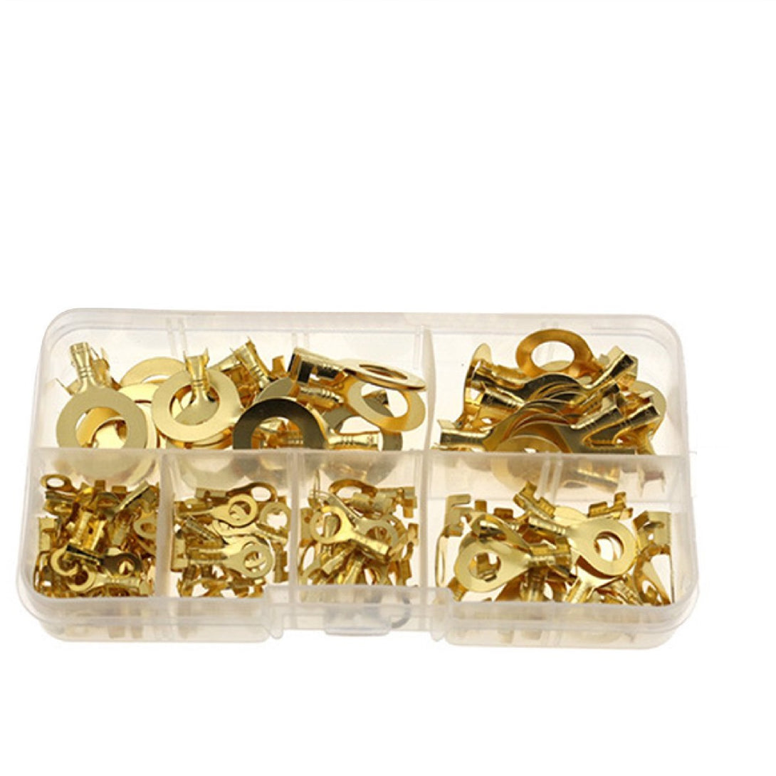 150 Pcs Crimp Stamping Forming Durable Cable Lug O-type Copper M3-M10 Connector Non-insulated Assortment Kit 1_bc104917-6aae-4923-9864-442722740c25