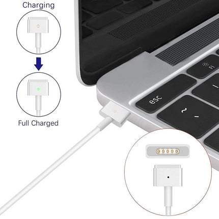 MagSafe 1/2 Power Adapter Charger 60W / 85W For MacBook & MacBook Pro Replacement Laptop Charger Safe Fast Charging Durable Cable Wall Plug