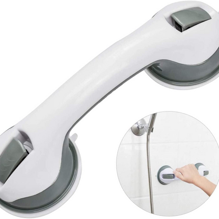 2PC Safety Support Hand Rail Handle Bar Grip Grab Suction Bath Bathroom Shower