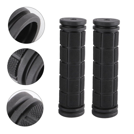 Anti Slip Soft Black Bike Handlebar Handle Hand Grips BMX MTB Mountain Bicycle