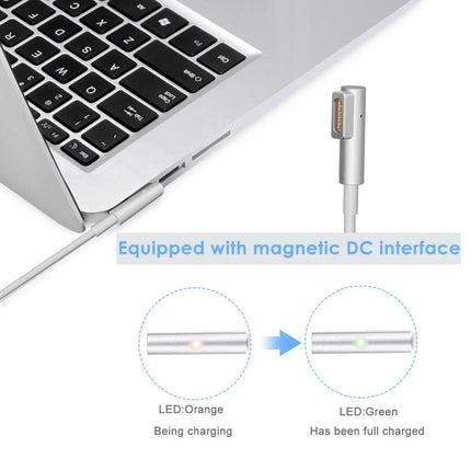 MagSafe 1/2 Power Adapter Charger 60W / 85W For MacBook & MacBook Pro Replacement Laptop Charger Safe Fast Charging Durable Cable Wall Plug
