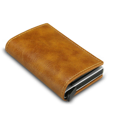 Men's RFID-Blocking Leather Wallet