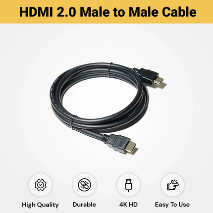 4K Ultra HD 3D High Speed HDMI 2.0 Cable