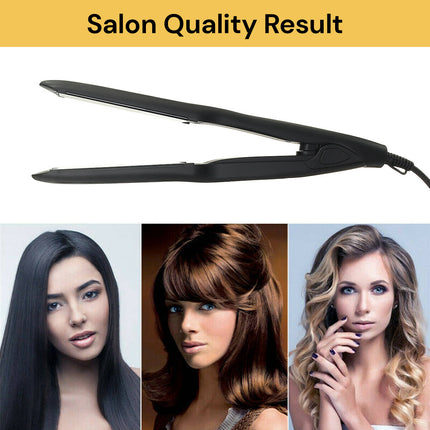 2 In 1 Hair Styler Ceramic Curling Iron and Straightener