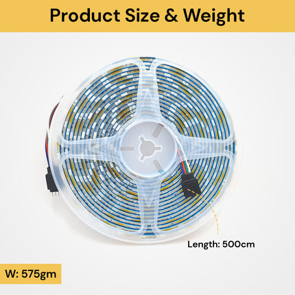 300 LEDs 5050 RGB 5M LED Strip With Adapter