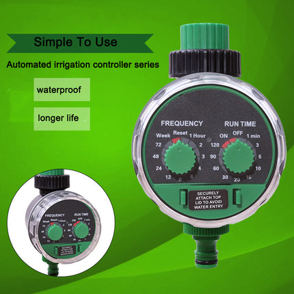 Electronic Water Timer Ball Valve - Battery Operated, Programmable