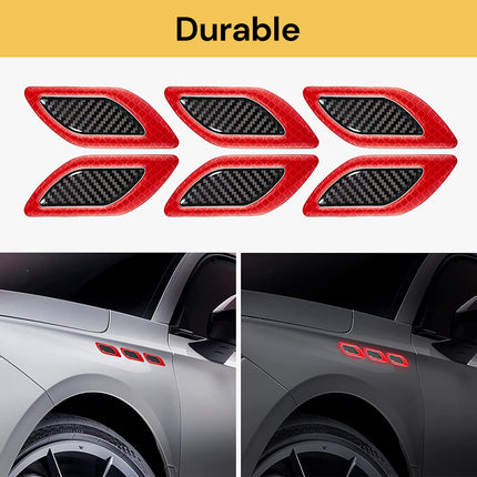 6PCs 3D Reflective Stickers 3DSticker06