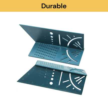 3D Multi Angle Triangle Ruler