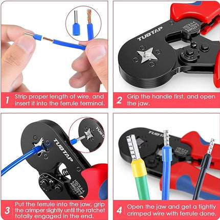 Ferrule Crimping Tools set