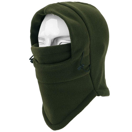 THERMAL FLEECE BALACLAVA Ski Snowboard Motorbike Face Mask Hood Hat Beanie Warm