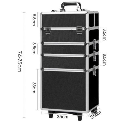7-in-1 Portable Cosmetics Beauty - Travel Makeup Set, Versatile