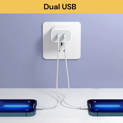 40W Dual USB Adapter