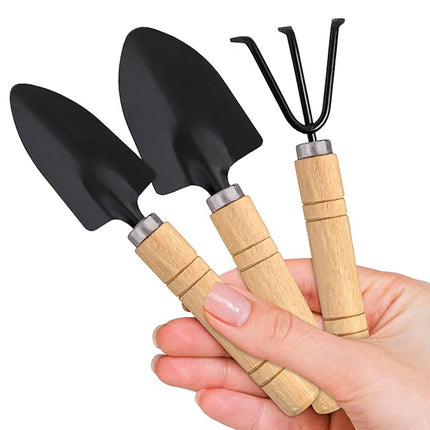 3-Piece Mini Garden Shovel/Rake/Spade