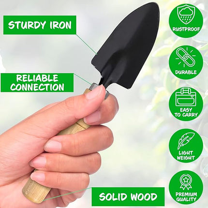 3-Piece Mini Garden Shovel/Rake/Spade