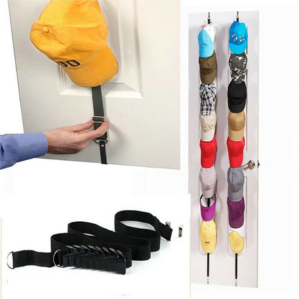 Baseball Cap Rack Hat Holder Rack Home Organizer Storage Door Closet Hanger
