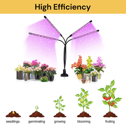 4 Heads Plant Grow Light