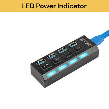 4 Port USB 3.0 Hub