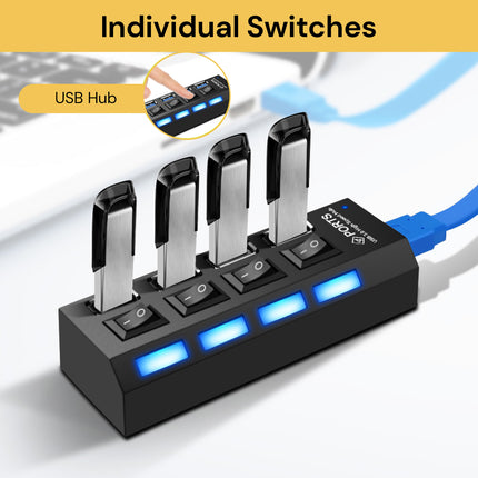 4 Port USB 3.0 Hub